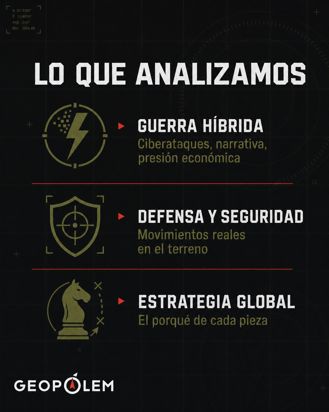 Lámina GEOPÓLEM: pilares